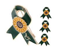 CAXUSD 4 Pezzi Spille con per Sensibilizzazione Disabilità Spille Leggere in per Volontariato e Beneficenza Distintivi Decorativi per e Accessori