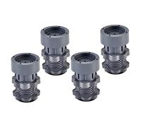 CAXUSD 4pezzi Antivibrazione e Asciugatrice Cuscinetti Regolabili Antiscivolo Per Stabilità Su Irregolari Per Evitare e Rumori