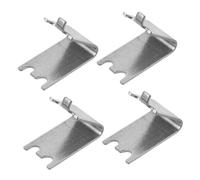 CAXUSD 4pezzi Clip Di Supporto Per Ripiano Del Congelatore Clip Di Supporto Per Ripiano Del Frigorifero Di Ricambio Clip Per Ripiano Del Frigorifero Gancio Di Per Per