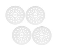 CAXUSD 4pezzi Copertura in Plastica per Tappo Centrifuga per Lavatrice Automatica Cuscinetto per Pressare i Vestiti Barile di Disidratazione Bianco