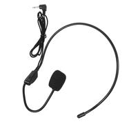 CAXUSD 4pezzi Microfono Headset Per Presentazioni Cuffie Microfono Per Insegnanti e Oratori Compatibile Dispositivi Jack