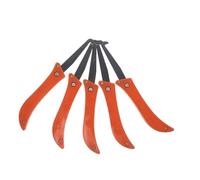 CAXUSD 5 Pezzi Strumento Pulizia delle cascate Cleaner della Fontana d'Acqua Parti fontane in Piscina Fontana detergente al Carbonio Arancia