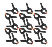 CAXUSD 50 Pezzi Morsetti Molla per Sfondo Fotografico da Clip in Plastica Resistenti per Tela Carta e Tessuti Morbidi e Stabili per Studio Eventi e Progetti Te