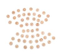 CAXUSD 52 Pezzi Sussidi Didattici Per L'Alfabeto Nella Prima Giocattoli Apprendimento Montessori Dischi Apprendimento Delle Blocchi Rotondi