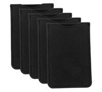 CAXUSD 5pezzi Custodie Per Pettine in Pu Manicotti Leggeri e Resistenti Per Viaggio Astucci Protettivi Per Pettini Corti Senza Chiusura Per Uso Esterno e Quotidiano