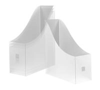 CAXUSD 5pezzi Organizer Per Documenti in Plastica Scaffale Da Ufficio Scatola Per Schedari Organizer Per Portadocumenti Resistente e Durevole Per Aule Uffici e Dormitori