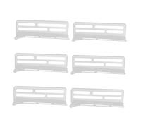 CAXUSD 6 Pezzi Divisori Per Scomparti Del Frigorifero Piastra Divisoria Per Organizer Per Ripiani - Piastra Separazione Per Frigorifero Da 26 Cm 1022 Pollici