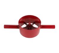 CAXUSD 6 Pezzi Strumenti per rompere il bambù Strumenti per custodire i panda spaccalegna in bambù in acciaio strumento manuale Red