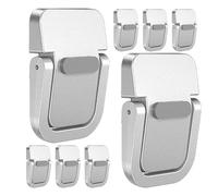 CAXUSD 8 Pezzi Supporto Tastiera Rialzato Autoadesivo Mini Stand Portatile Invisibile per Laptop e Tablet Ergonomico per Scrivania e Ufficio Compatibile con Tastiere e Computer Portatili