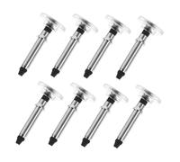 CAXUSD 8pezzi Punte Di Ricambio Per Penna Stilo Capacitive in Metallo Per Smartphone Tablet Con Punta Rotonda Ad Alta Precisione e Funzione Anti-errato Tocco