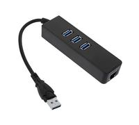 CAXUSD Adattatore USB Type c con Hub Dati Porte USB e Convertitore di Rete LAN Gigabit Ethernet da Mbps per Pc Laptop TV Senza Driver