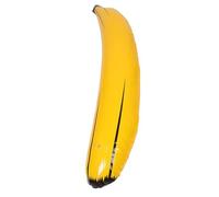 CAXUSD Banana Gonfiabile Gigante in PVC Giocattolo Gonfiabile per Piscina e Feste Tema Decorazione Compleanno e Photobooth Outdoor Resistente Agli Agenti Atmosferici