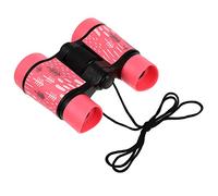 CAXUSD Binocolo Portatile Per Bambini Giocattolo Telescopio Binocolo Ad Alta Risoluzione Stampato Lunga Corda Impugnatura Antiscivolo Design Per Attività All'aperto