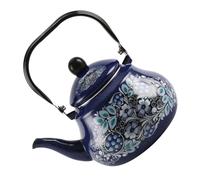 CAXUSD Bollitore Per Acqua Da Fornello 2 5 L Smaltato Teiera Da Tè Design Retrò Decorazione Da Cucina