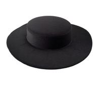 CAXUSD Cappello e Effetto Decorativo Leggero Stile Elegante Piccolo Nero Eva Design Speciale per Feste di Halloween per Cosplay Donna