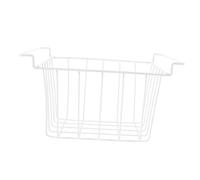 CAXUSD Cestino Organizer in Filo Metallico Per Congelatore E Frigorifero Contenitore Portaoggetti Sospeso Con Ripiano Portaoggetti Divisore Salvaspazio Per Organizzare Alimenti