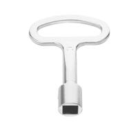 CAXUSD Chiave Quadrata Multiuso per Valvole Gas Lega di Zinco Strumento Leggero e Portatile per Sfiato Radiatori e Contatori Acqua Utensile Versatile per Uso Domestico e Industriale