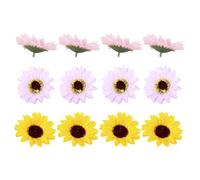 CAXUSD Confezione Regalo 12 Pezzi Saponette Profumate Decorative a Forma di Girasole per Compleanno, della Pelle e Pulizia Mani Aspetto Bello e Lavorazione Fine