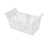 CAXUSD Contenitore Organizer Per Congelatore a Pozzetto Piccolo, Plastica Espandibile Fori Di Drenaggio, Divisori Funzionali Per Cassetti Freezer, Per Conservazione Alimenti e Riordino Rapido