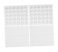 CAXUSD Contenitori Per Uova Da Cucina Con Coperchio, Vassoi Per Uova Domestici in Materiale Resistente, Set 2 Pezzi Da 30 Posti, Organizer Portauova Per Frigorifero e Conservazione Ottimale