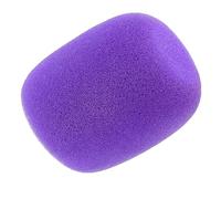 CAXUSD Copertura in Schiuma Per Microfono Parabrezza Antivento Per Microfono Portatile Filtro Anti-pop Riutilizzabile Copertura in Schiuma Viola