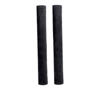 CAXUSD Coprimaniglia Per Frigorifero 2 Pezzi in Materiale Antiscivolo Nero Protezione Per Pomello Porta e Copertura Per Elettrodomestici Da Cucina, Design Morbido Per Maniglie Rotonde e Rettangolari