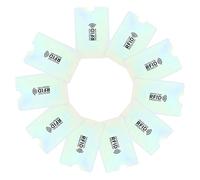 CAXUSD Custodia Per Carte Di Identità e Credito Protettiva Rfid in Alluminio Set Da 10 Bustine Porta Carte Magnetiche Per Viaggi e Sicurezza Personale