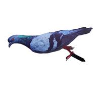 CAXUSD Decorazione da Giardino Paletto per Piccione a Forma di Colomba, Inserto per Prato Punta Appuntita, Ornamento Decorativo Esterno per Cortile, Aiuole e Terrazze