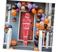 CAXUSD Decorazione Halloween Appeso Spaventoso con Sanguinante Prop Vittima Morta per e Casa Facile Installazione e Riutilizzabile per Scene del Crimine e Allestimenti Horror