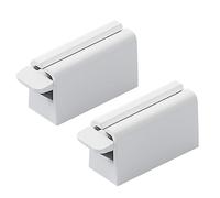 CAXUSD Dispenser Di Dentifricio Lazy Squeezer Dispenser Di Dentifricio A Parete Materiale Abs 2 Pezzi/kit E Facile Da Pulire