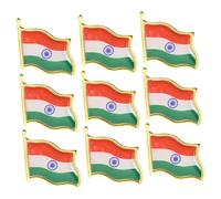CAXUSD Distintivo Bandiera Indiana Spilla in Metallo Per Abito E Sciarpa Accessorio Da Uomo E Donna Simbolo Di Patriottismo E Orgoglio Nazionale
