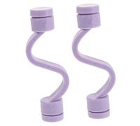 CAXUSD Fermaporta Calamita, 2 Pezzi in Plastica, Supporto Magnetico e Flessibile per Porta, Stabilizzatore per Uso Hotel