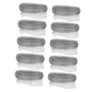CAXUSD Filtro Anti-pelucchi Per Lavaggio in Acciaio 304 Set Da 10 Pezzi Raccoglitore Di Lanugine Per Tubo Di Scarico Filtro Rete Per Purificazione Acqua Lavaggio Accessorio
