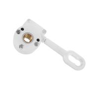 CAXUSD Ingranaggio a Vite Senza Fine Per Tende Da Sole, Utensile Di Azionamento in Lega Di Alluminio Resistente Alle Intemperie, Supporto Per Balconi e Giardini Installazione Semplice