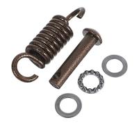 CAXUSD Kit Molle per Amaca e Ganci a Molla per Altalena da Veranda, Fissaggio Sicuro in Metallo Resistente per Patio e Giardino, Kit Accessori Sospensione Spinotto e Smorzatore Rumore