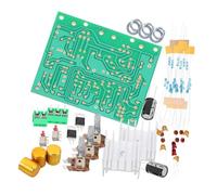 CAXUSD Kit Scheda Amplificatore Audio Stereo Fai da Te Modulo Amplificatore di Potenza Doppio Canale, Materiali Plastici, Manopola Dorata, per Appassionati Elettronica e Miglioramento