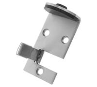 CAXUSD Limitare La Marcia Della Porta Chiudiporta in Metallo Stampato Accessorio Per La Chiusura Della Porta Fermo Limite Cancello Blocco Limite Silver