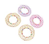 CAXUSD Mandala Cesto Di Fiori Giocattolo In Ferro 36 Forme Per Manipolare Leggero E Compatto Per I Bambini Da Scoprire E Giocare