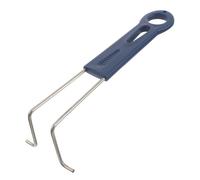 CAXUSD Manico Allungato in Plastica e Acciaio Inox per Cestello Friggitrice Impugnatura Staccabile e Antiscivolo Dimensioni 27,5x8,5x7cm per Friggere in Cucina