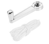 CAXUSD Manovella Ricambio Ombrellone da Esterno in Acciaio Inossidabile Maniglia Resistente al Vento e UV Compatibile con Ombrelloni da Giardino Spiaggia e Cortile