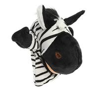 CAXUSD Marionetta in Peluche Forma Di Zebra Burattino Da Guanto Per Ragazzo Ragazza Ragazza Giocattoli Per Raccontare Storie Bambole Interattive Sviluppo Immaginazione