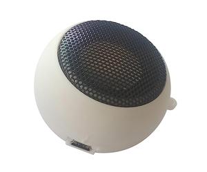CAXUSD Mini Cassa Audio Amplificata USB Ricaricabile con Cavo Jack 3,5 MM Aux Input, 0,5W, ABS e Ferro, per Laptop e Telefono