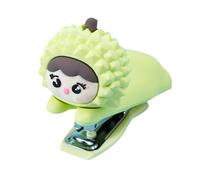 CAXUSD Mini Cucitrice Compatta Forma di Durian Design Cartone Animato Creativo Riutilizzabile e Portatile per Ufficio e Accessorio Scrivania Salvaspazio con Impugnatura Ergonomica