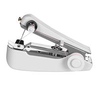 CAXUSD Mini Sewing Machine, Sewing Machine, Macchina Mini Bianca, per Quick Repairing e Clothes Making, Leggera e Compatta Colore Casuale