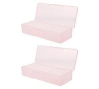 CAXUSD Organizer per Unghie Contenitore Resistente e Design Minimalista 7.6X3X1.5 Pollici per Accessori Manicure Portatile per Salone e Casa
