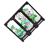 CAXUSD Paravento Decorativo da Scrivania in Miniatura Sculture da Tavolino Divisorio per Stanza Aziendale Paravento in Arte Cinese