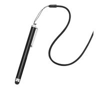 CAXUSD Penna Capacitiva Silicone 9Mm con Laccetto Antismarrimento 5 Pezzi per Smartphone e Tablet Touchscreen, Leggera e Protettiva, Adatta a Tutti i Dispositivi Touch