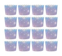 CAXUSD Pezzi Pirottini di Carta Porpora Cottura Uniforme 100 Pezzi Resistenti e Antiaderenti per Muffin e Piccoli Dolci per Feste e Celebrazioni