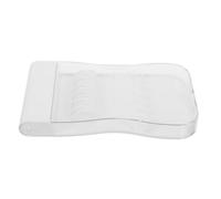 CAXUSD Porta Ugelli e Copertura in Silicone in Abs Bianco per Idropulsore Dentale con Custodia Protettiva Organizer Compatto per Viaggi e Accessori Igiene Orale