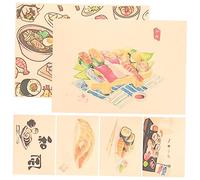 CAXUSD Poster di Sushi da Appendere Elegante Decorazione Murale in Stile Giapponese Facile da Applicare E Rimuovere Vivaci Oggetto di Scena